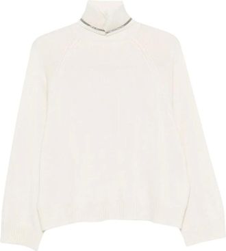 Brunello Cucinelli Mujer, Jerseys, Blanco, Talla: S