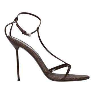 PARIS TEXAS Lidia T-strap Sandal 105 - - Shoes - Donna - Marrone - 40 EU