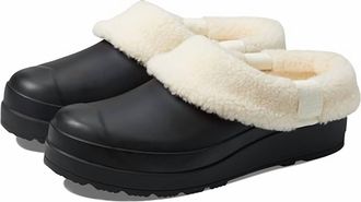 Hunter Womens Play Insulated Clog In Black