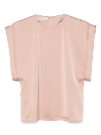 Philosophy di Lorenzo Serafini Satijnen blouse - Beige