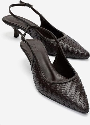 Prologue Alvessia Kitten Heel Slingback Pump