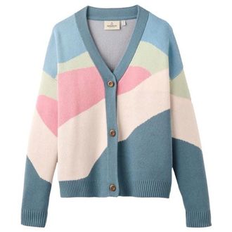 Passenger Scenic Recycled Knitted Cardigan 2.0 Cardigan f&uuml;r Damen | bunt