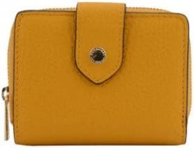 Pourchet Club Flap Wallet - Dames - Portefeuilles - Geel - ONE Size - Leer - Accessoires