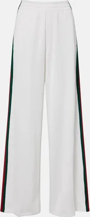 Gucci Web Stripe jersey sweatpants