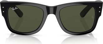 Ray-Ban Mega Wayfarer 52mm Square Sunglasses in Black at Nordstrom