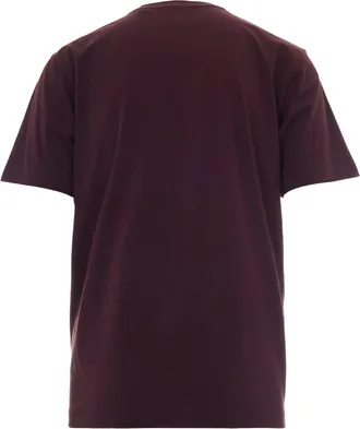 adidas Mens T-Shirt Regular Fit Night Red Cotton T-Shirts And Polos