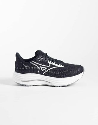 Mizuno Wave Rider 29 - Sneakers nere e bianche-Nero