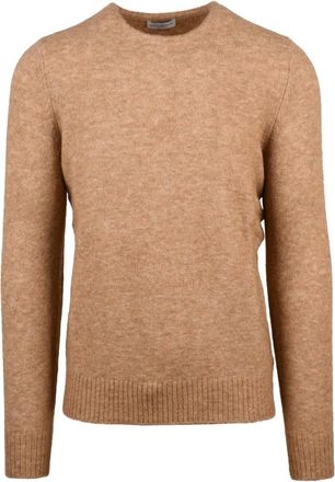 Ballantyne Truien & Vesten, Heren, Beige, L, Wol, Pullover met ronde hals