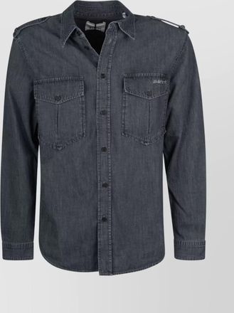 Isabel Marant utility shirt with long sleeves and pockets