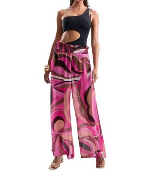 Cin Cin Mission Pants In Dolce Pink