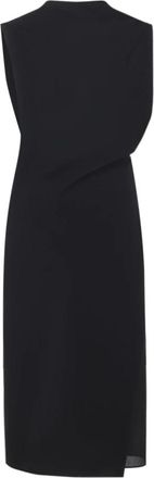 Jacquemus La Robe Drap - Dames - Casual kleedjes - Zwart - 2XS - Katoen - Kleedjes