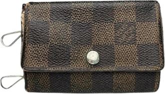 Louis Vuitton Pre-owned Leather Sleutelhanger - unisex - Vintage Accessoires - Bruin - ONE Size - Leer - Vintage