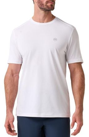 Travis Mathew Heater Pro Active T-Shirt in White at Nordstrom, Size Xx-Large