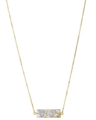 Saachi Saachi 18K Plated Mojave Olivan Necklace