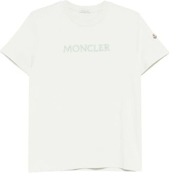 Moncler T-shirts en Polos Groen - Dames - T-shirts - Groen - M - Tops
