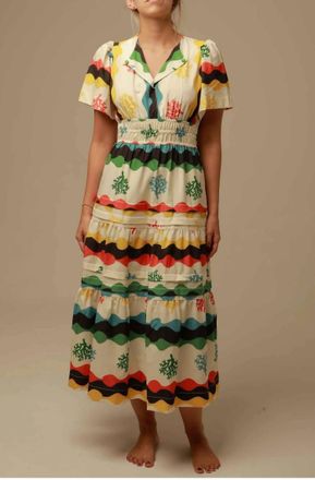 Lavi Teresa Dress In Coral