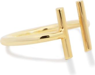 The Lovery Golden Bar Ring