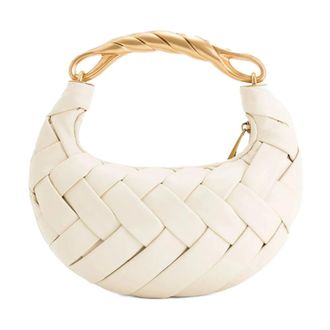 JW PEI Handbags, female, White, Size: ONE SIZE Orla Weave Handbag