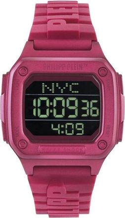 Philipp Plein Watches, unisex, Pink, Size: ONE SIZE Synthetic Digital Watch