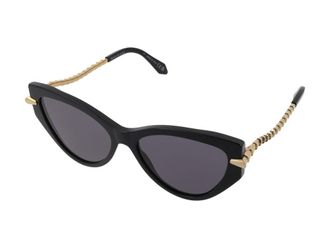 Bulgari BV40001I Cat-Eye Sunglasses - Black