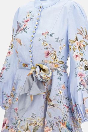 Zimmermann Mini Abito A Bottoni