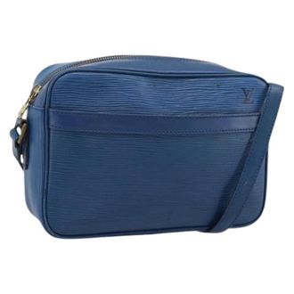 Louis Vuitton Pre-owned Trocadero 23 Schoudertas - Dames - Pre-owned - Blauw - Maat: ONE Size Leer