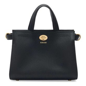 Burberry Small Cotswolds Tote Bag Black 8111344
