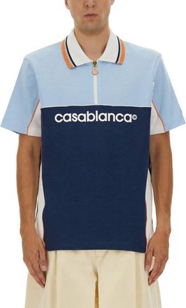 Casablanca Oversize Fit Polo Shirt