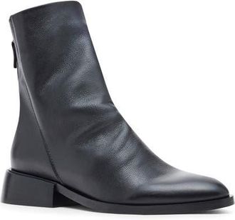 Steve Madden Nexie Bootie in Black Leather at Nordstrom, Size 6.5