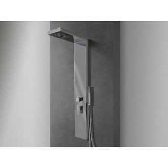 Nala Nala - Panel De Ducha Hidromasaje Con Tres Funciones En Acero Brillante Producto (gio.01)