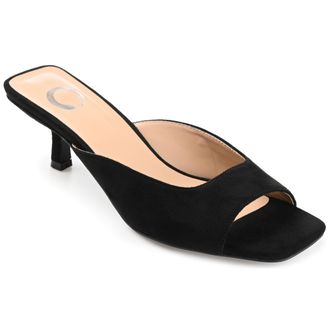 Journee Collection Women & apos;s Larna Medium and Wide Width Dress Sandals