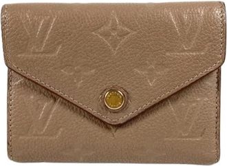 Louis Vuitton Pre-owned Canvas Portemonnee - Dames - Vintage Accessoires - Beige - ONE Size - Vintage