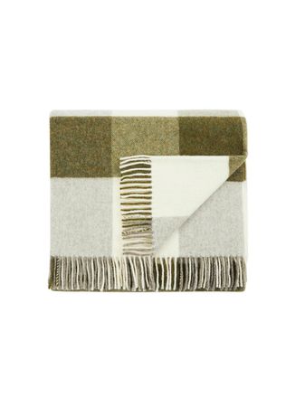 Lanerossi PAMELA F blanket, white/grass 210x250cm
