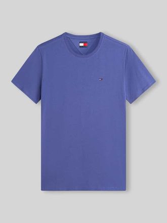Tommy Jeans Regular Fit T-Shirt aus reiner Baumwolle in Rauchblau, Gr&ouml;&szlig;e XXL