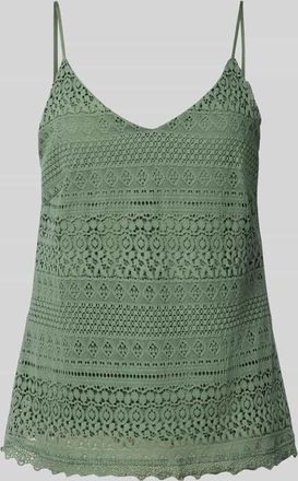 Vero Moda Relaxed Fit Trägertop aus Baumwoll-Mix Modell HONEY in Lind, Größe XS
