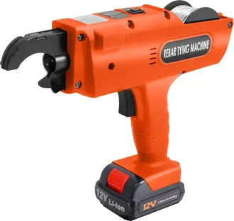OEM Herramienta Para Atar Varillas De Refuerzo, Funciona Con Pilas, Dise&ntilde;o Compacto, Color Naranja