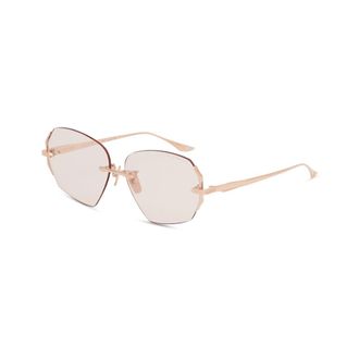 Dita Eyewear Sunglasses, female, Pink, Size: 58 MM Dahlvin Eyeglasses
