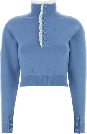 Chlo&eacute; Coltruien - Dames - Coltruien - Blauw - M - Truien & Vesten