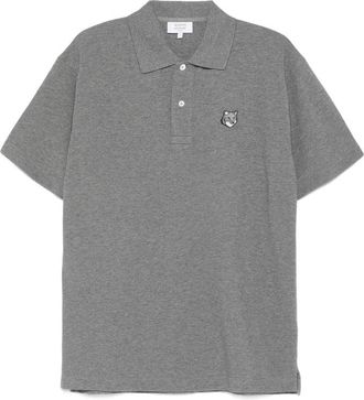 Maison Kitsun&eacute; Logo-patch Polo Shirt