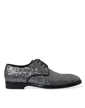 Dolce & Gabbana Pailletten Oxford Dresschoenen