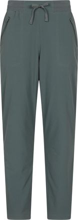 Mountain Warehouse Winter Explorer Womens Fleece Lined Trousers - Quick Dry & UV Protect Max Trousers with Zipped Troupers - Autumn Winter Walking, Hiking & Outdoors Dar