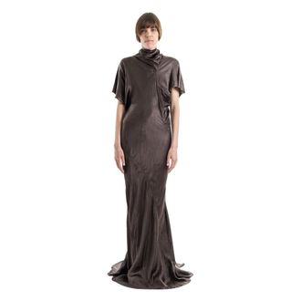 Rick Owens Gowns, female, Brown, Size: XS Seb Gown