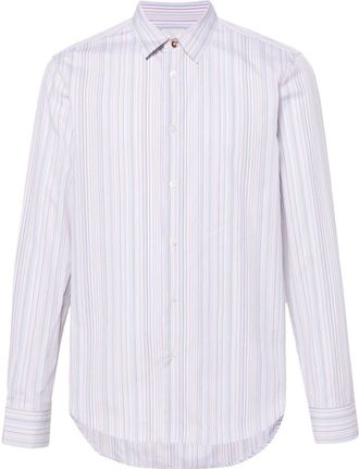 Paul Smith striped cotton shirt - men - Cotton - S - White