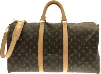 Louis Vuitton Marron Monogram Monogram Boston Bag (Pre-Owned)