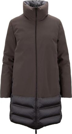 Roberto Ricci Design Dames Donsjas met Rits - Dames - Dons jassen - Bruin - XS - Jassen