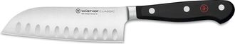 Wüsthof Classic 5 Inch Santoku Knife with Hollow Edge