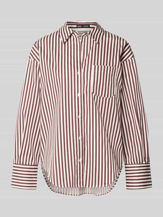 Mango Regular Fit Hemdbluse mit Brusttasche Modell FONTANA in Offwhite, Gr&ouml;&szlig;e XS