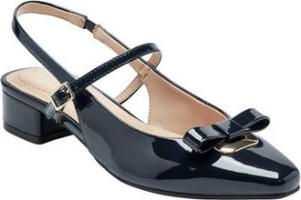 Bandolino Adana Slingback Pump in Dark Blue at Nordstrom, Size 6.5
