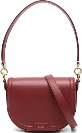 Bally Borsa a tracolla Code piccola con battente - Rosso