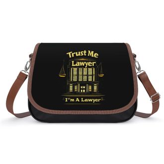 Generic Trust Me I Am A Lawyer Fashion Womens Crossbody Bags Novelty Handbag Shoulder Bag Purse